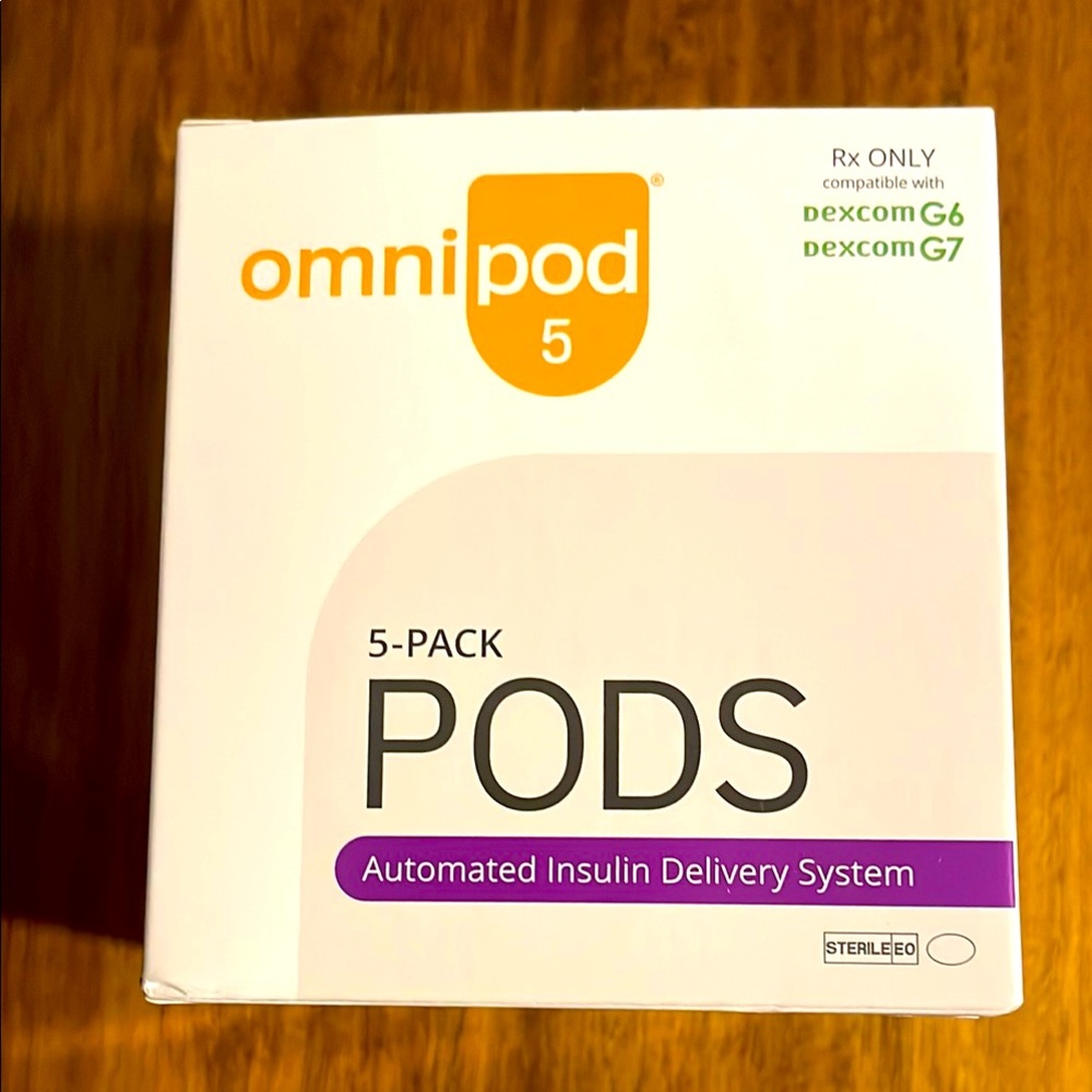 Omnipod 5 2 boxes of 5 pods